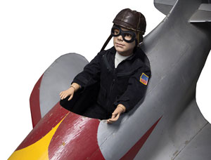 Lot #367  Airplane Pedal Car - Image 3