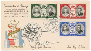 Lot #282  Princess Grace and Prince Rainier - Image 2