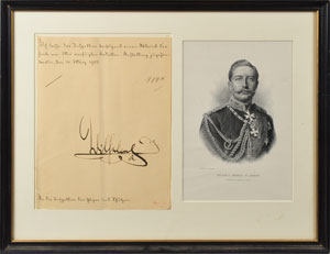 Lot #247  Emperor Wilhelm II - Image 1