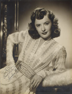 Lot #823 Barbara Stanwyck - Image 1