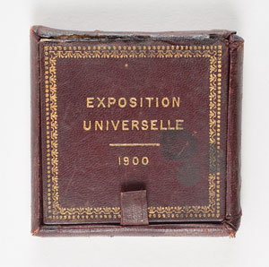 Lot #846  Paris 1900 Exposition Universelle/Summer Olympics Bronze Commemorative Medal with Original Case - Image 3