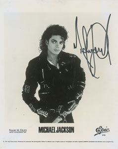 Lot #646 Michael Jackson