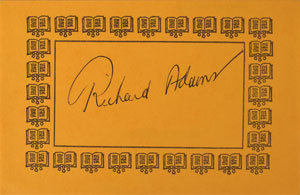 Lot #516 Richard Adams - Image 1