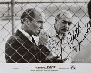 Lot #732 The Godfather, Part II: Robert Duvall and Michael V. Gazzo - Image 1