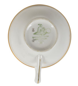 Lot #9064 John F. Kennedy Family's Presidential China Tea Cup from the Honey Fitz - Image 3