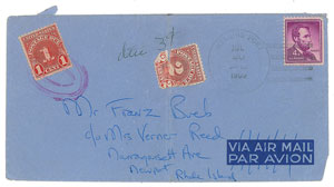 Lot #9018 Jacqueline Kennedy 1959 Autograph Letter Signed - Image 3
