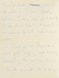 Lot #9019 Jacqueline Kennedy 1960 Autograph Letter Signed - Image 2