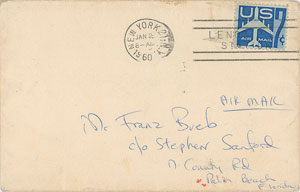 Lot #9019 Jacqueline Kennedy 1960 Autograph Letter Signed - Image 5