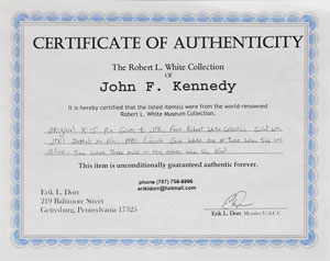 Lot #9062 John F. Kennedy's X-15 Pin - Image 4