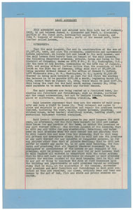 Lot #9009 John F. Kennedy 1953 Signed Document - Image 1