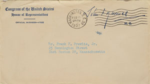 Lot #9006 John F. Kennedy 1951 Autograph Letter Signed - Image 5