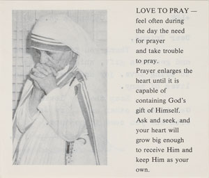 Lot #319  Mother Teresa - Image 2