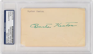 Lot #605 Buster Keaton - Image 1