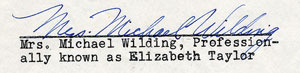 Lot #632 Elizabeth Taylor - Image 4