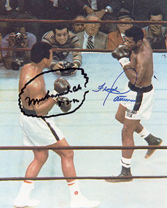 Lot #657 Muhammad Ali and Floyd Patterson