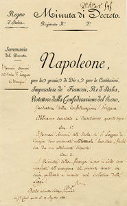 Lot #262  Napoleon - Image 1