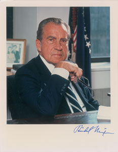 Lot #207 Richard Nixon - Image 1