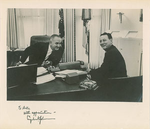 Lot #190 Lyndon B. Johnson - Image 1