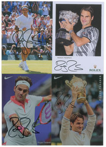 Lot #675 Roger Federer