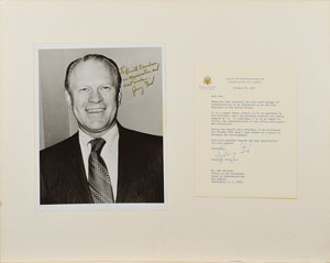 Lot #178 Gerald Ford - Image 1