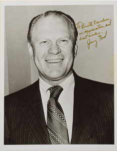 Lot #178 Gerald Ford - Image 2