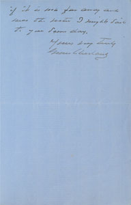 Lot #163 Grover Cleveland - Image 3