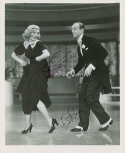 Lot #583 Fred Astaire and Ginger Rogers - Image 1