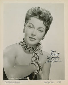 Lot #636 Lana Turner - Image 1