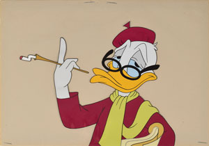 Lot #760  Donald Duck production cel
