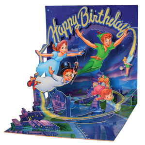 Lot #786 Peter Pan production artwork from Pop Shots 3D Greeting Card - Image 3