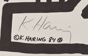 Lot #423 Keith Haring - Image 2