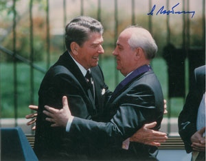 Lot #305 Mikhail Gorbachev - Image 1