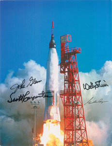 Lot #396  Mercury Astronauts - Image 1