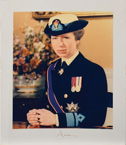 Lot #268  Prince Charles and Princess Anne