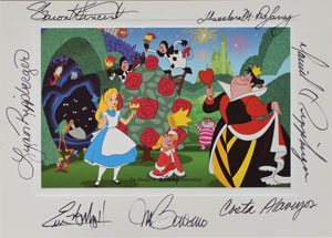 Lot #799 Alice limited edition cel from  Disney World - Image 2