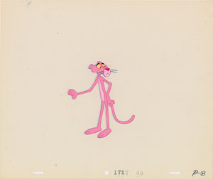 Lot #830 Pink Panther production cels and drawings from The Pink Panther - Image 2