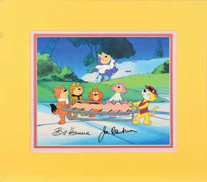 Lot #822 Top Cat and Friends production cels from