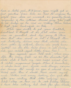 Lot #2032 Bonnie Parker and Clyde Barrow Autograph Letter Signed - Image 2