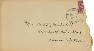 Lot #2113 Wilbur Underhill, Jr Autograph Letter Signed - Image 3
