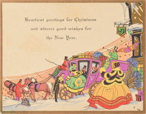 Lot #2027 Raymond Hamilton 1934 Signed Christmas Card Sent to Sheriff 'Smoot' Schmid - Image 2