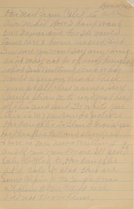Lot #2040 Bonnie Parker: 1934 Letter Identifying Her - Image 4