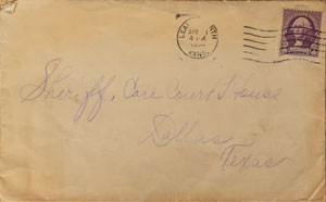Lot #2040 Bonnie Parker: 1934 Letter Identifying Her - Image 7