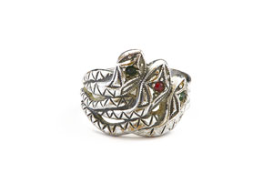 Lot #2039 Bonnie Parker's Three-Headed Snake Ring - Image 1