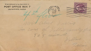 Lot #2034 Floyd Hamilton 1935 Autograph Letter Signed - Image 4