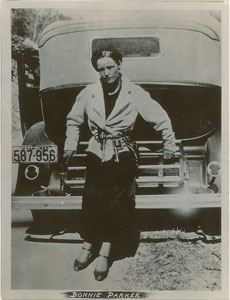 Lot #2061 Bonnie Parker Original Vintage Photograph - Image 1