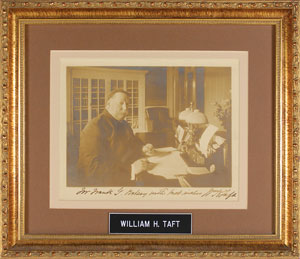 Lot #163 William H. Taft - Image 1