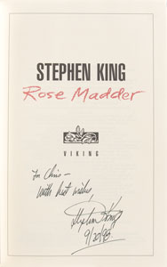 Lot #527 Stephen King - Image 1