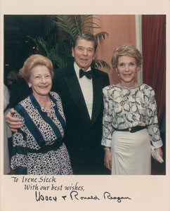 Lot #159 Ronald and Nancy Reagan