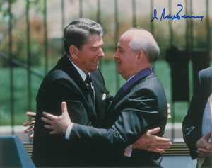 Lot #282 Mikhail Gorbachev - Image 1
