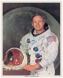 Lot #378 Neil Armstrong - Image 1